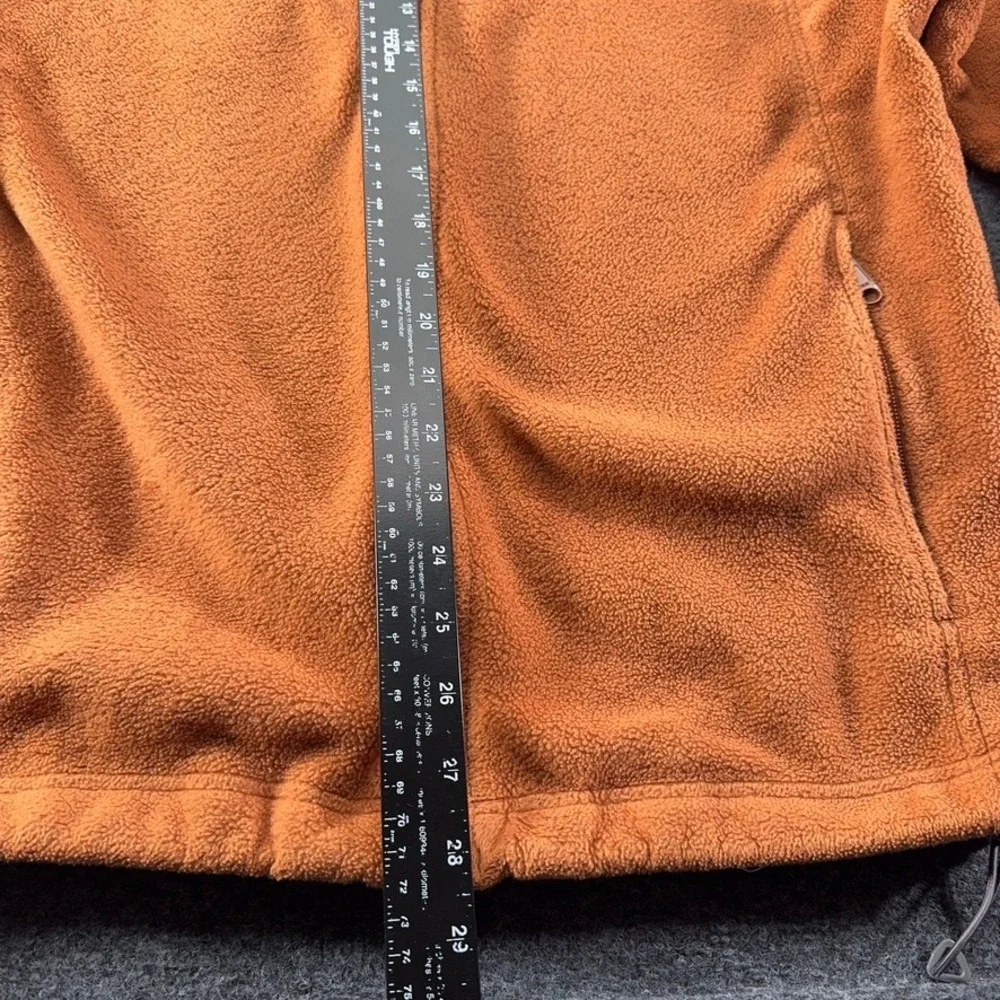 Columbia Mens Steens Mountain Full Zip Fleece Jacket Orange Olive Large